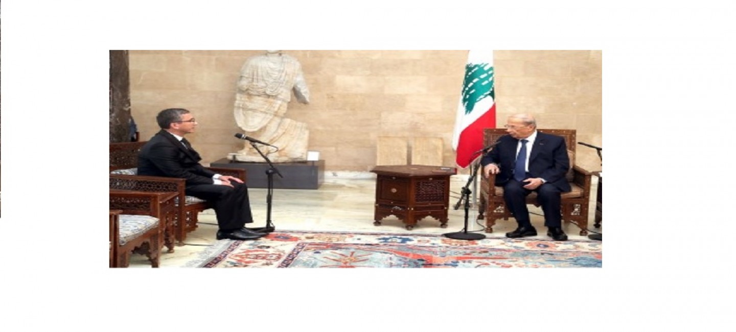 Посол Туркменистана вручил верительные грамоты Президенту Ливанской Республики 