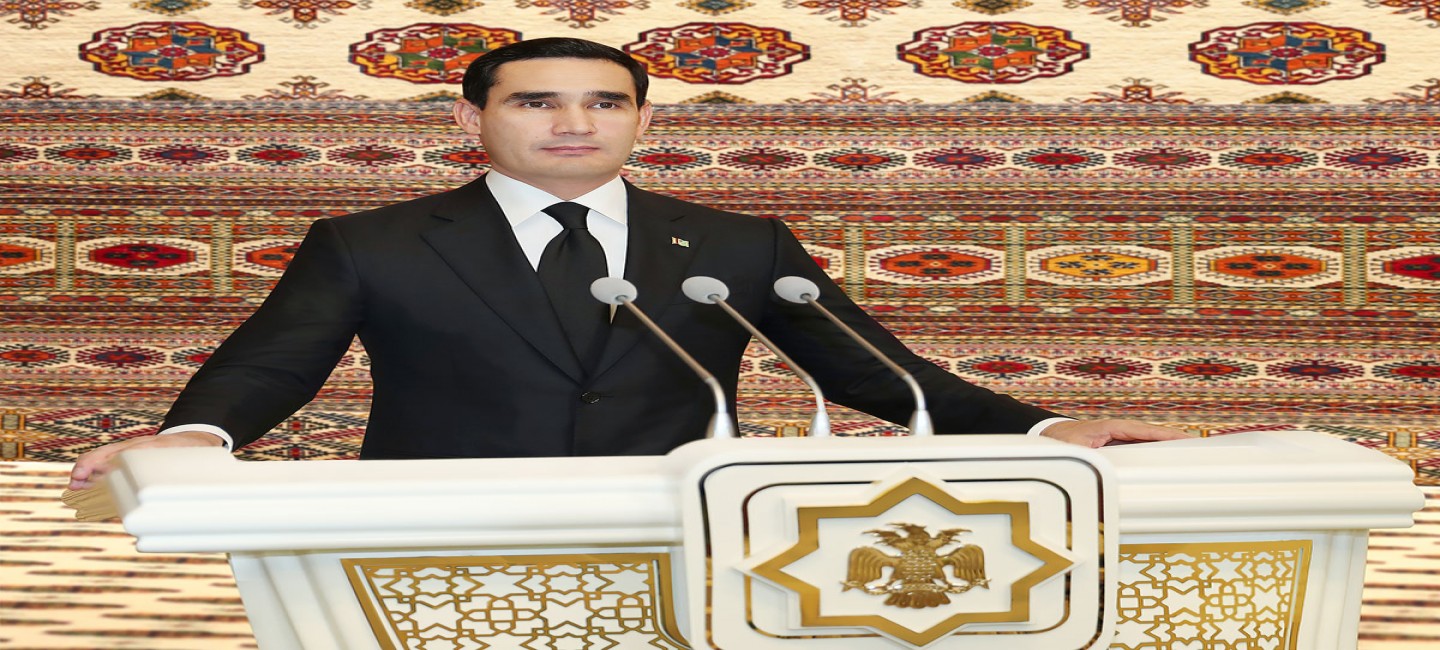 Выступление Президента Туркменистана Сердара Бердымухамедова на Довлет Маслахаты