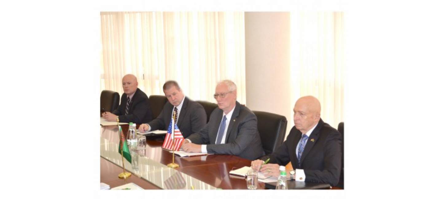Первое заседание Рабочей группы по безопасности между Туркменистаном и США