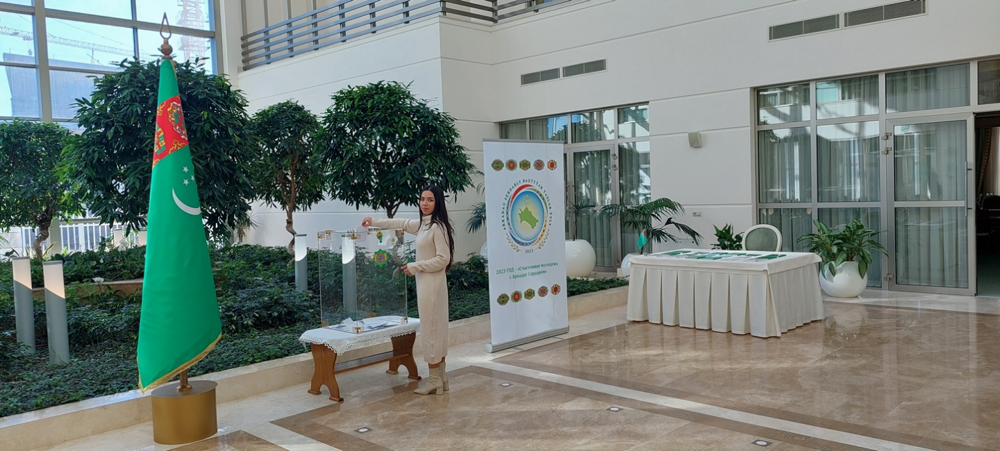 Выборы депутатов Меджлиса Туркменистана проходят в Посольстве Туркменистана в Республике Беларусь